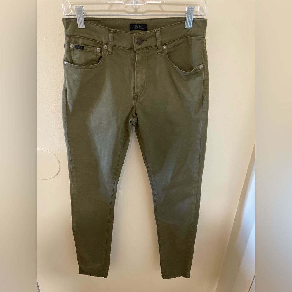 Polo by Ralph Lauren Olive Women Jeans - Picture 1 of 13